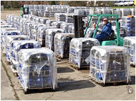 Re Wrapping Product Ready for Distribution
