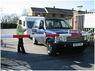 Booking in a New Caravanning Customer at Westfield Park