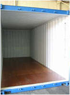 Inside an Empty Document Storage Container